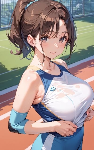 人妻アスリートのエロエロトレーニング サンプル1ページ目