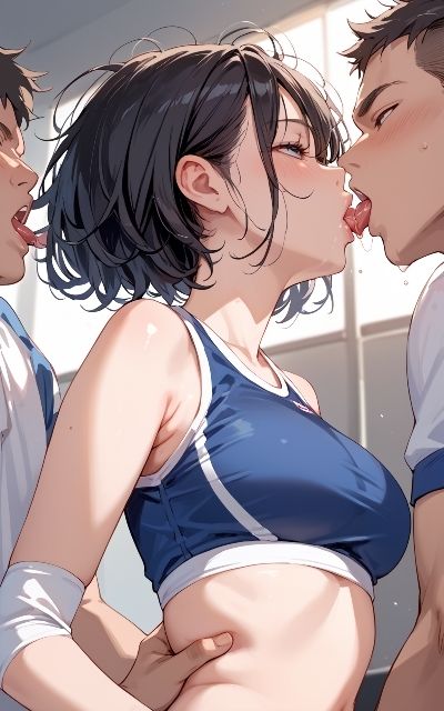 人妻アスリートのエロエロトレーニング サンプル8ページ目