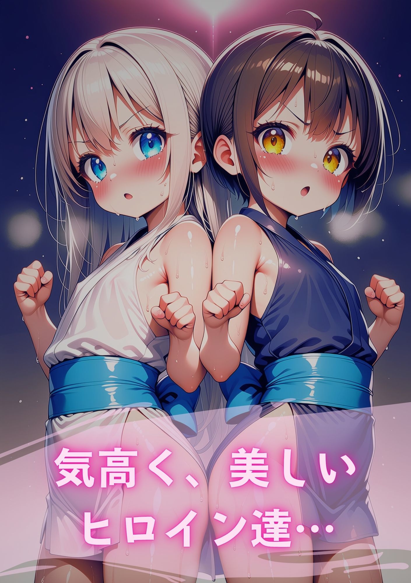 テンタクソロジー  Act10:くのいち共闘編（フブキ・コテツ） サンプル1ページ目