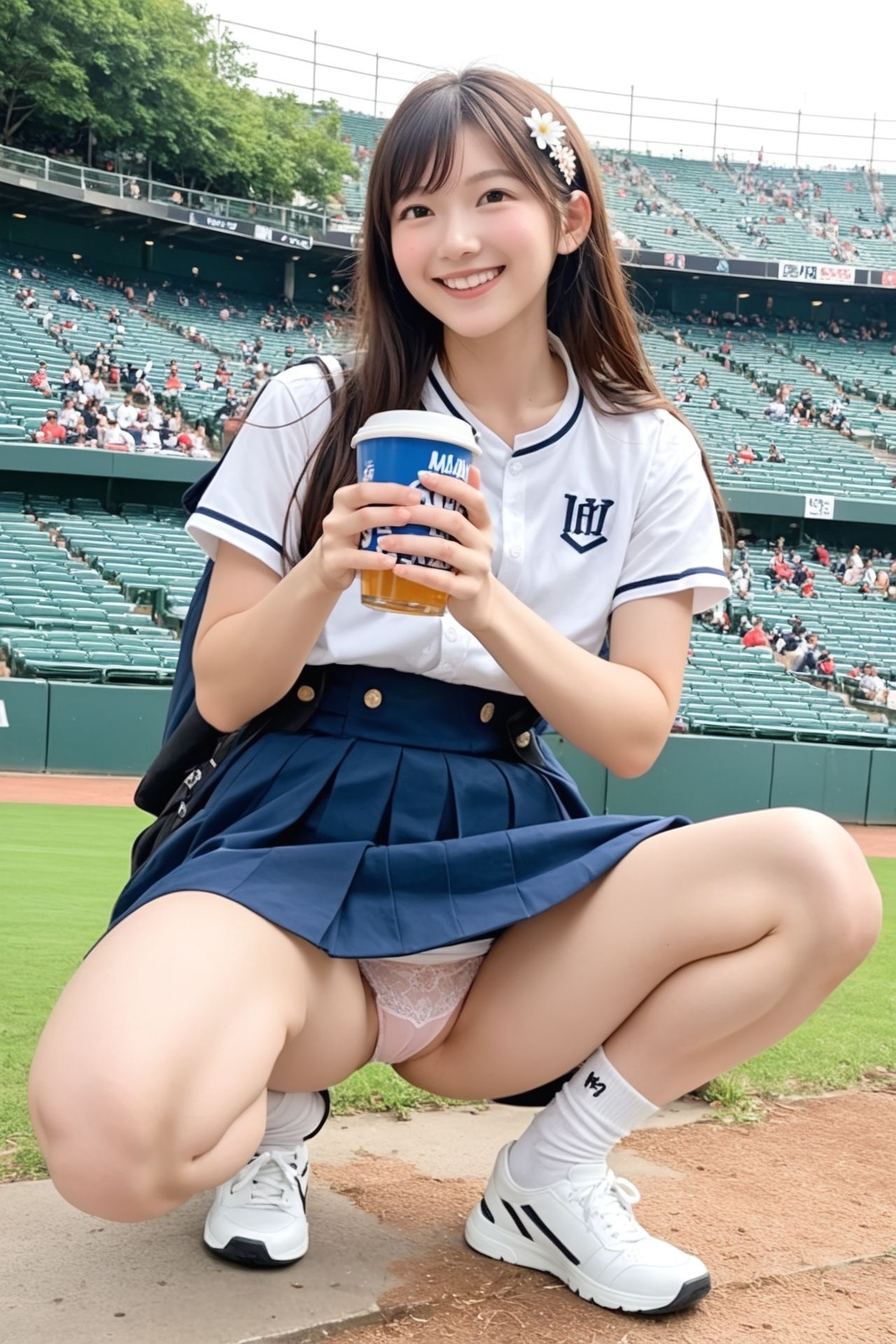 ナンバーワン売り子のヒミツ（はーと）パンチラサービス サンプル6ページ目