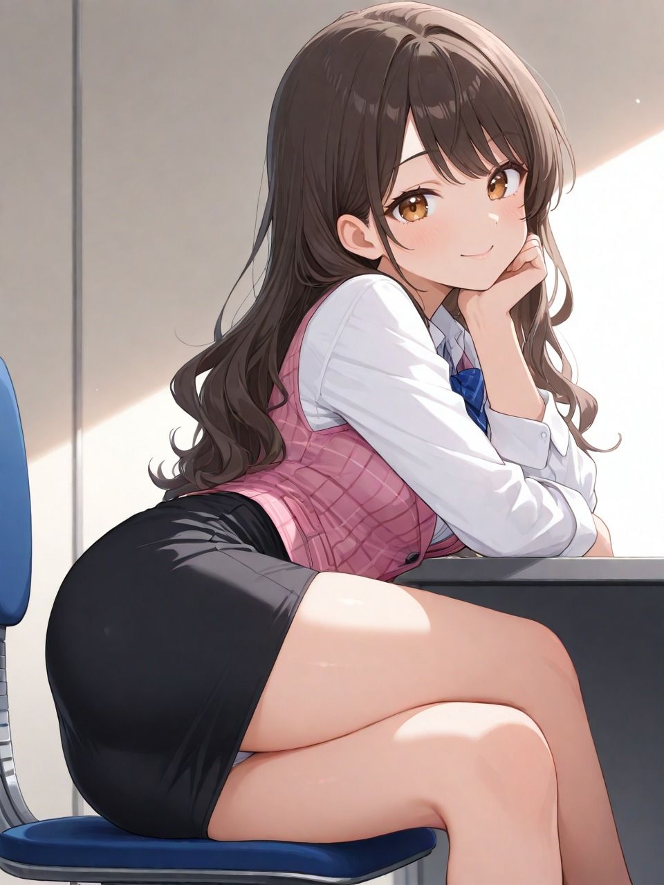 OL（女子会社員）着衣〜下着〜本番 サンプル1ページ目