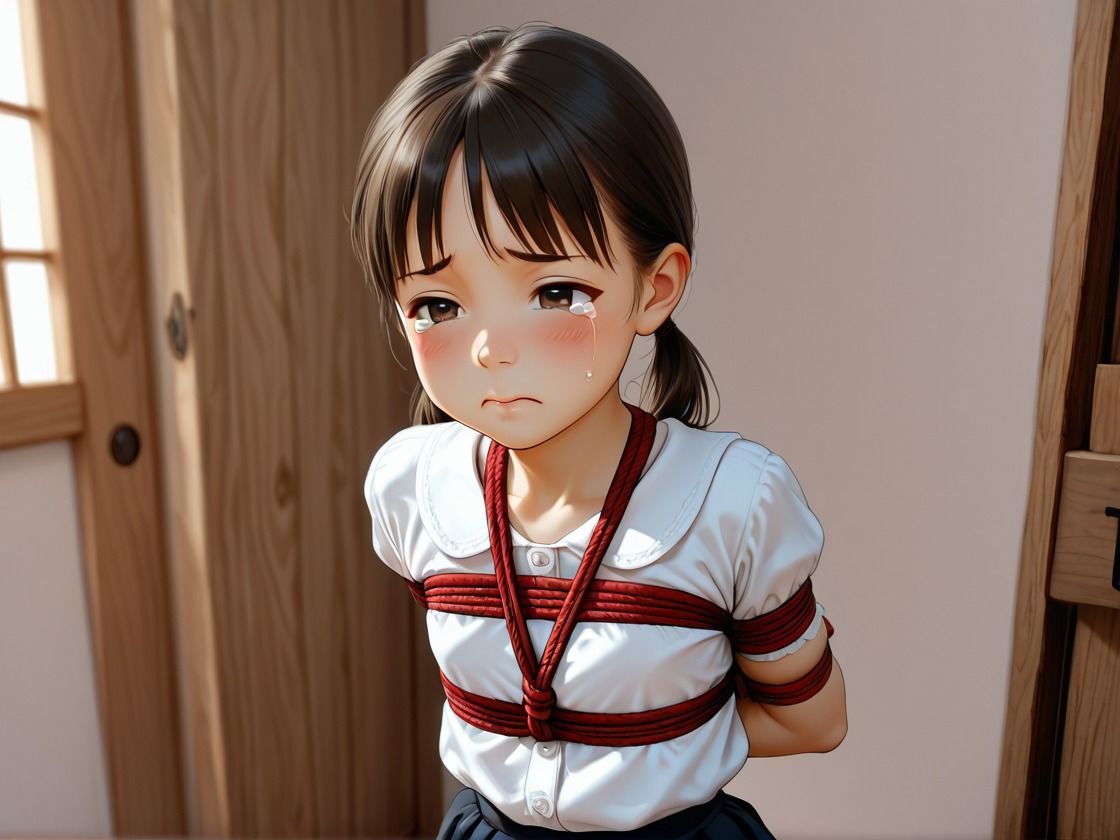 つるぺた少女緊縛レ●プ サンプル2ページ目