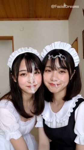 顔射後の余韻 - メイド編 Vol.3 サンプル4ページ目