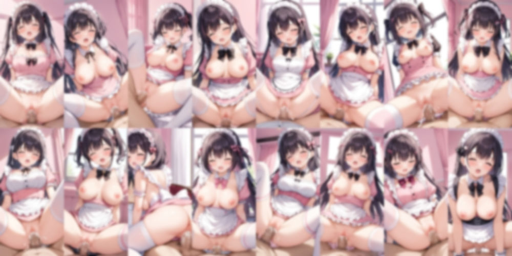 ご奉仕ピンクメイドに中出し放題【500枚】 サンプル5ページ目