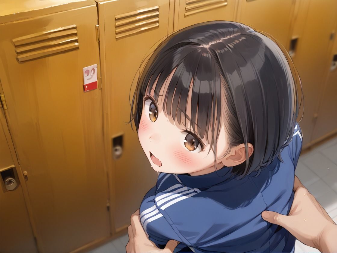 触って  感じて  つるぺた少女の日常  〜部員のお世話をする性処理マネージャー〜 サンプル9ページ目