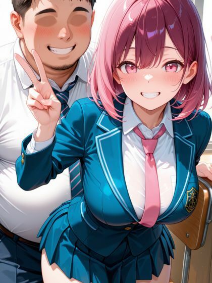 淫乱学園No.2〜ぷにまん白ギャル性指導〜 サンプル2ページ目