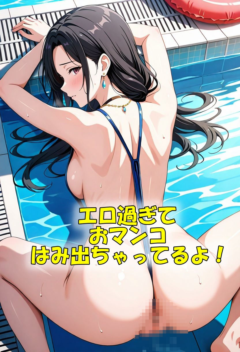 夏のハイレグお姉さん性欲全開SEX サンプル2ページ目