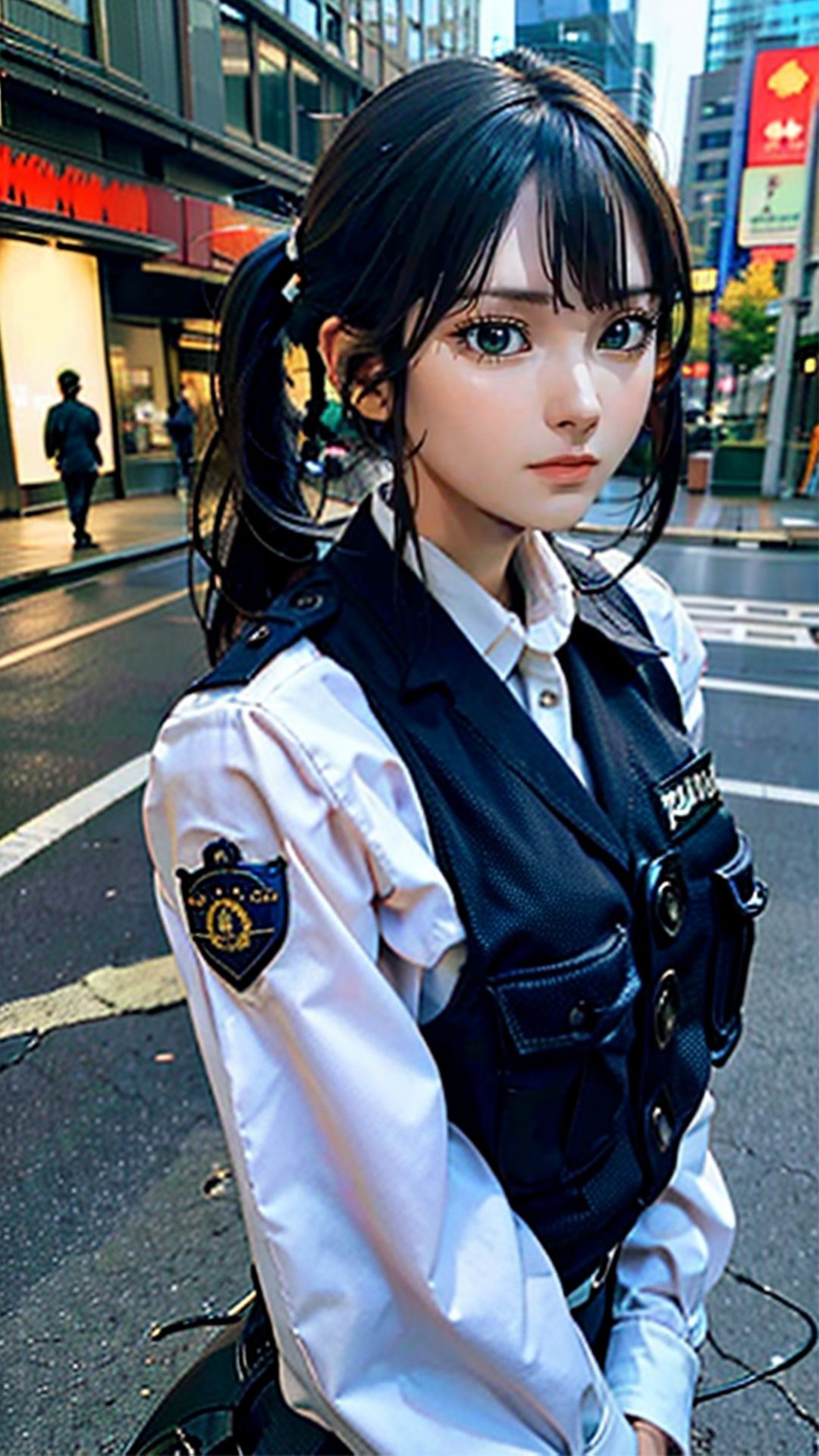 婦警さんになった副長のお疲れパンツとけしからん画像集 サンプル1ページ目