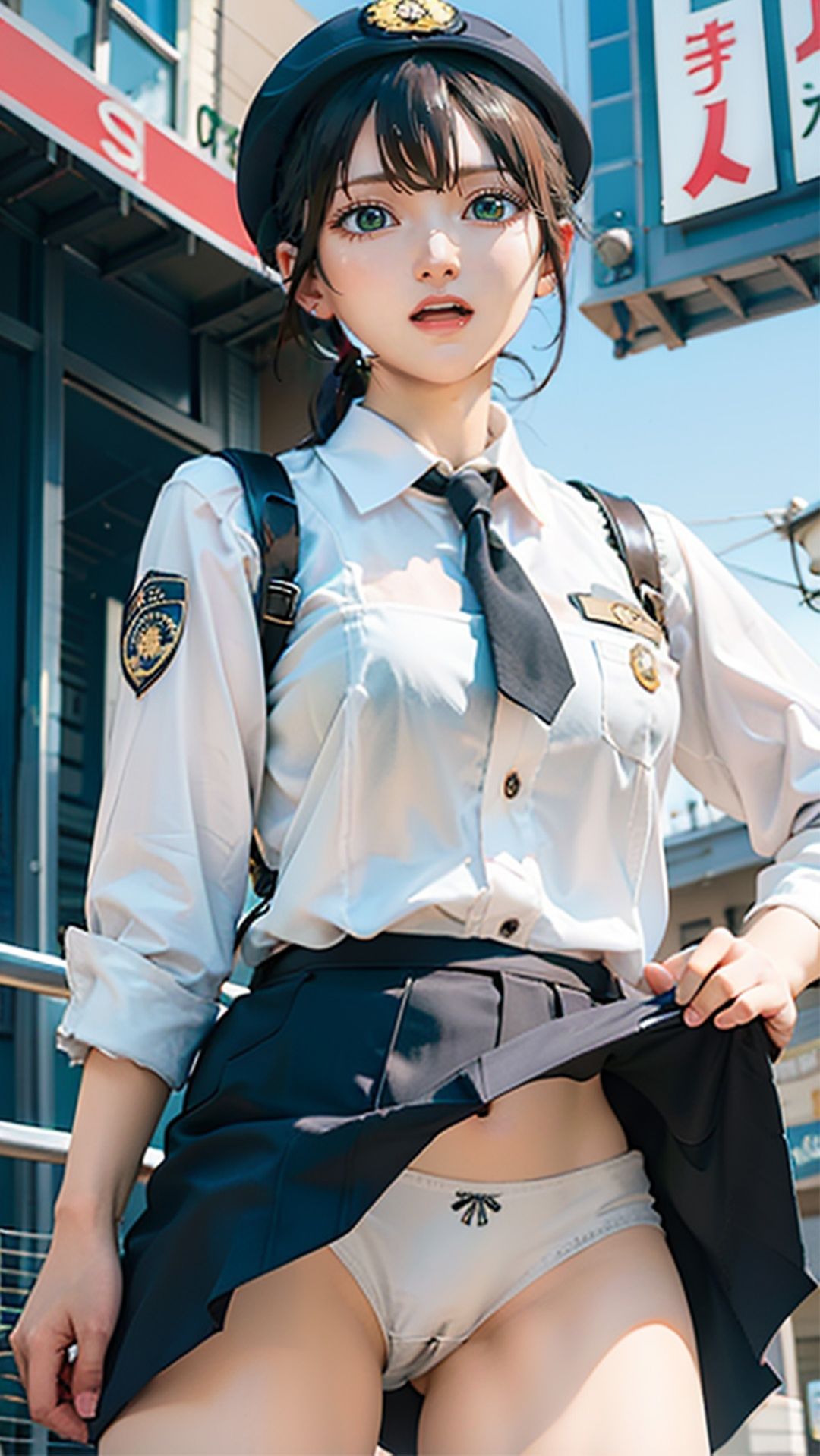 婦警さんになった副長のお疲れパンツとけしからん画像集 サンプル4ページ目