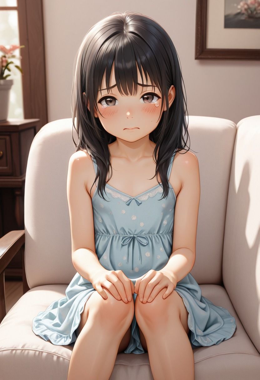 つるぺたパイパンボディを拘束調教 サンプル1ページ目