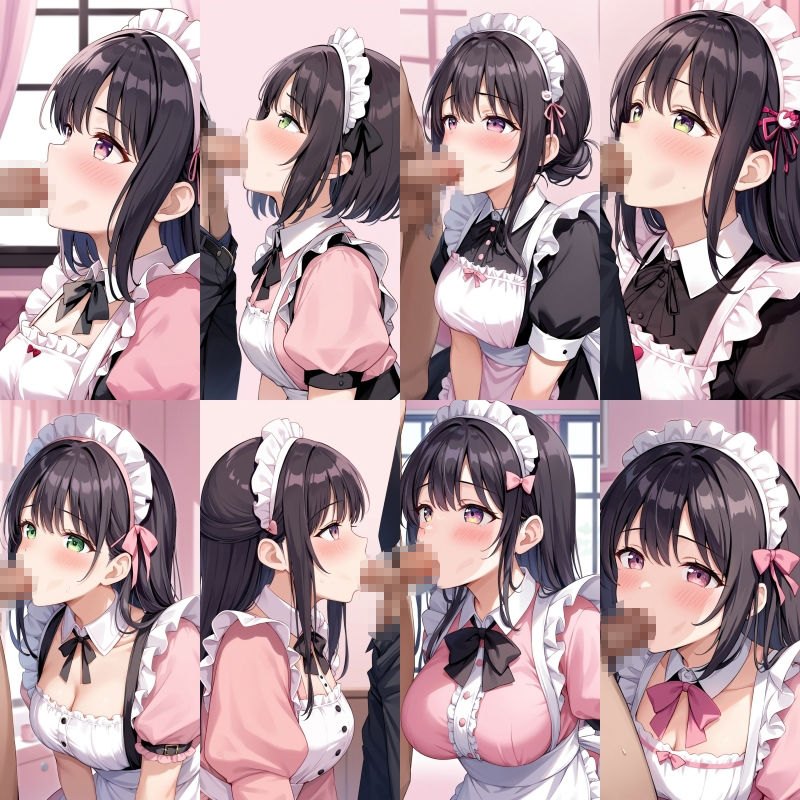 ご奉仕ピンクメイドのエッチなサービス【500枚】 サンプル4ページ目