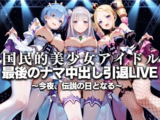 国民的アイドル引退LIVE〜観客5万人の前で中出しセックス〜 R〇:ゼロから始める異世界生活編