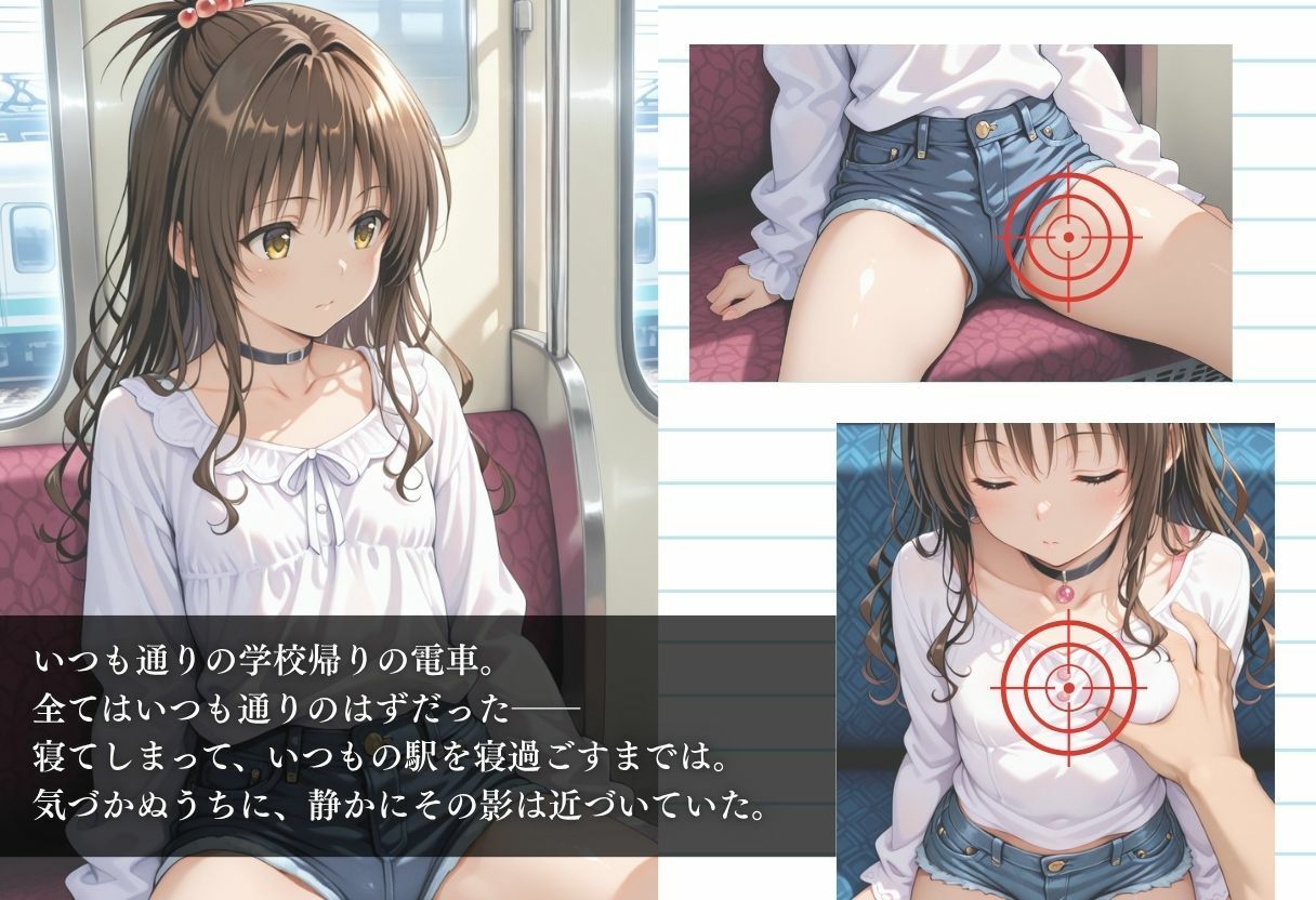 痴●電車  結城美紺編 サンプル1ページ目