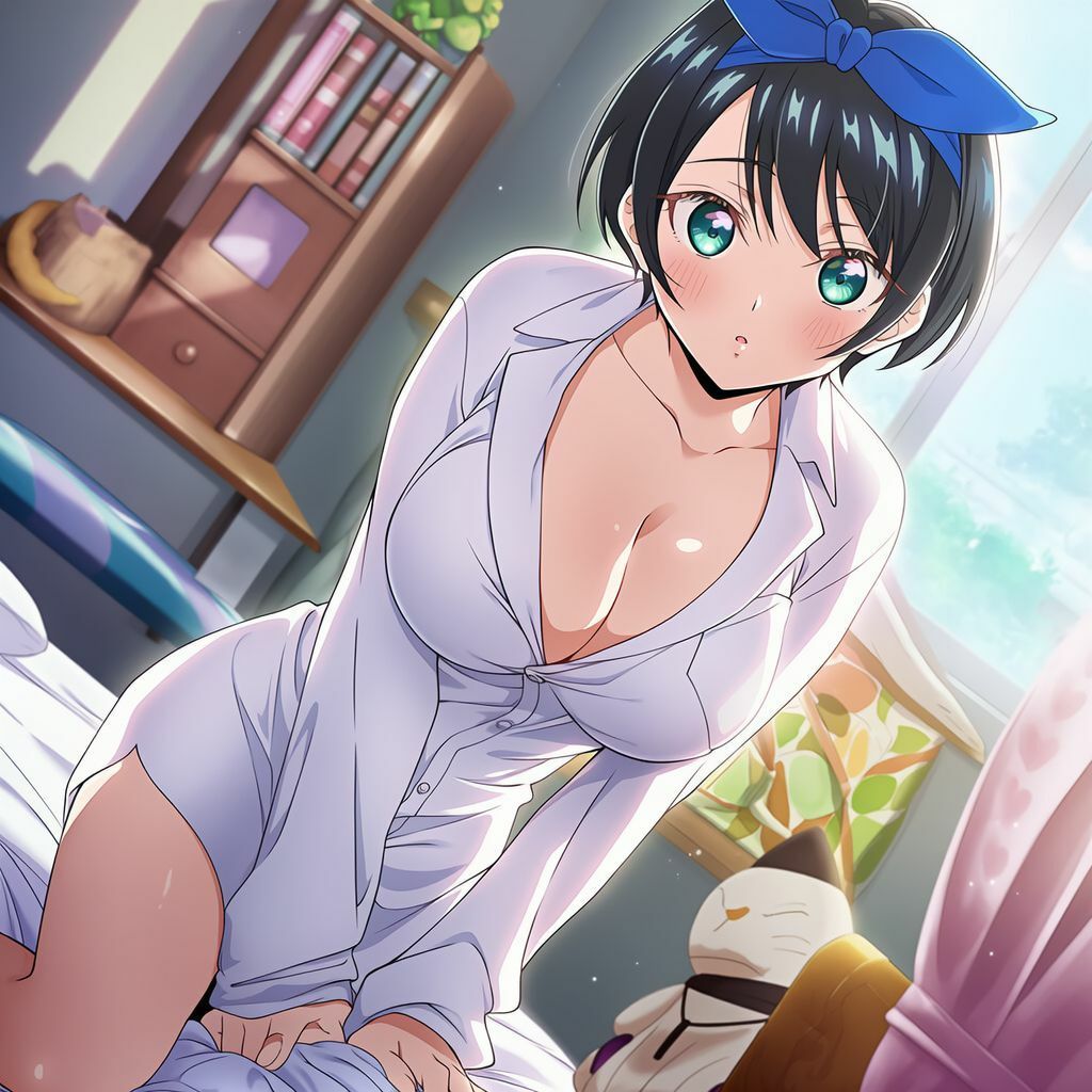 膨乳なりきりコスプレえっち_かのかり編 サンプル4ページ目