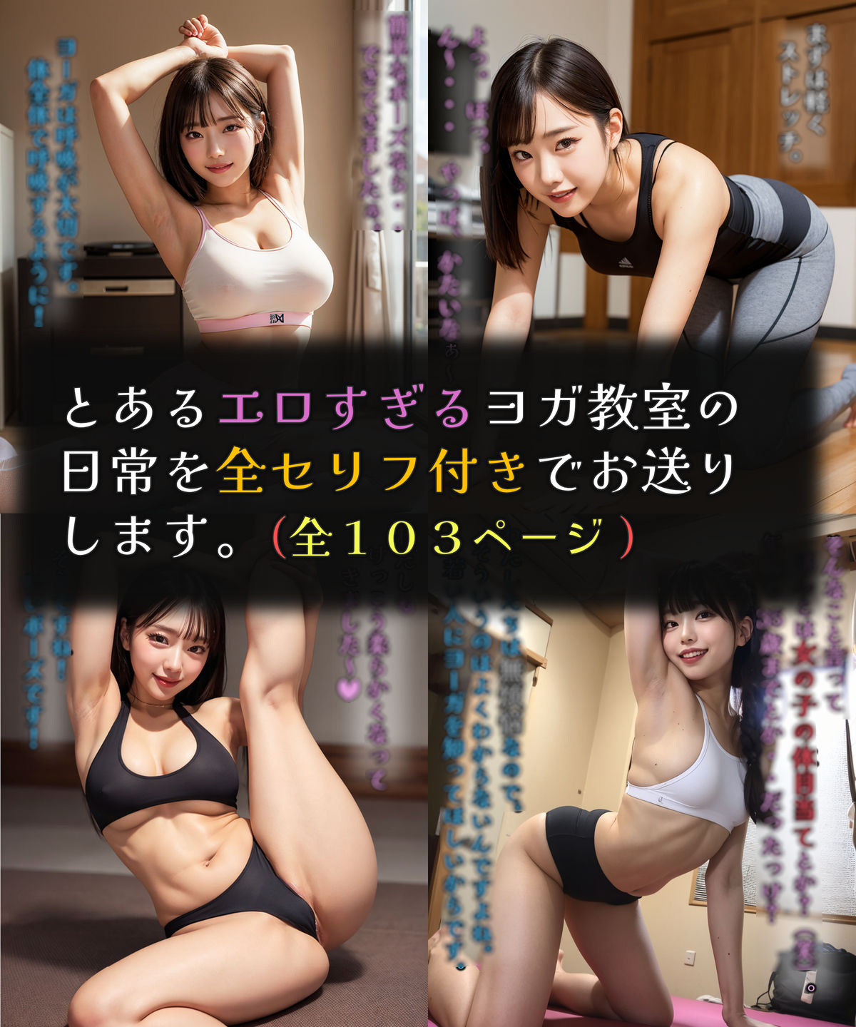 エッチなヨガ教室 〜秘密の特別レッスン〜 サンプル2ページ目