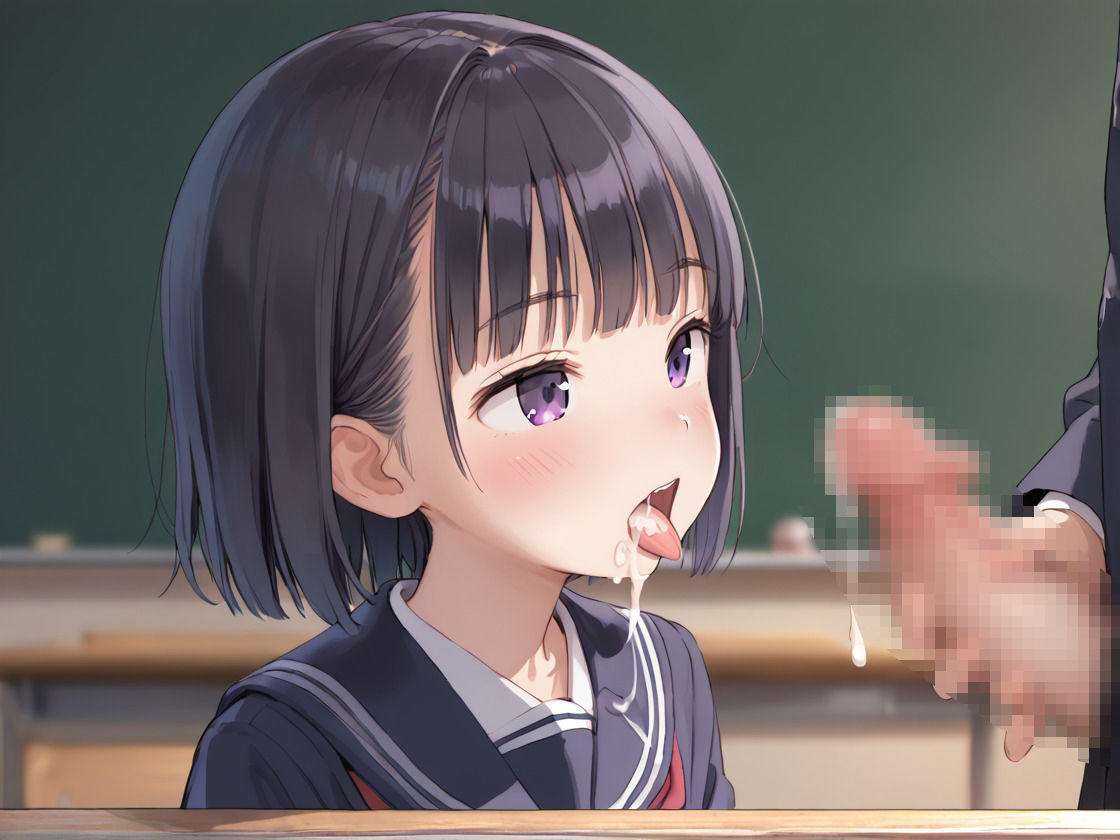 濃厚  中出し  つるぺた少女の日常  〜放課後生徒と秘密の子作り性教育2〜 サンプル1ページ目