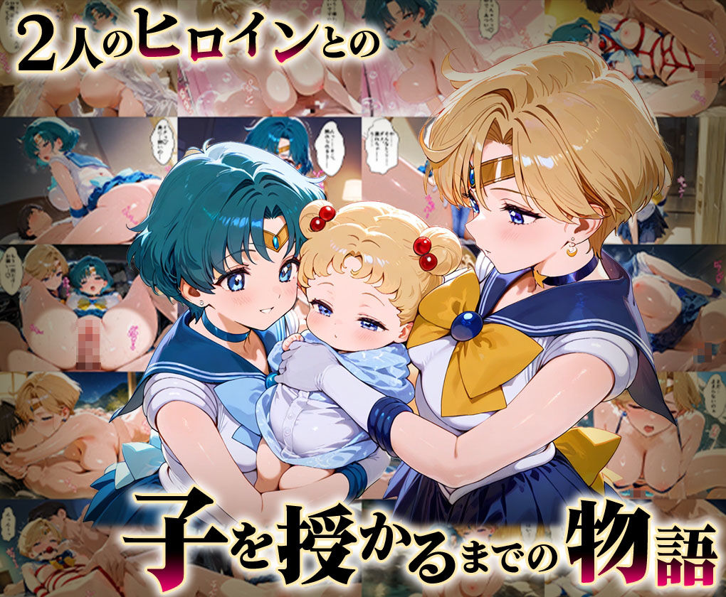 「生まれてきてよかった…」催●支配アプリで支配された2人のヒロインと‘家族’になるまでの話。_マーキ○リー×ウラ○ス サンプル1ページ目
