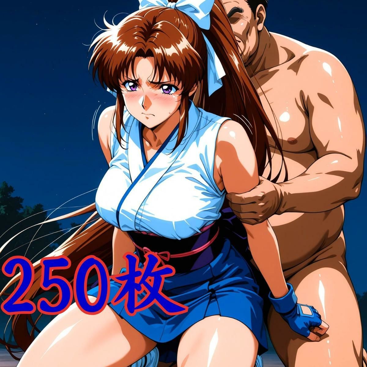 巫女触手 サンプル6ページ目