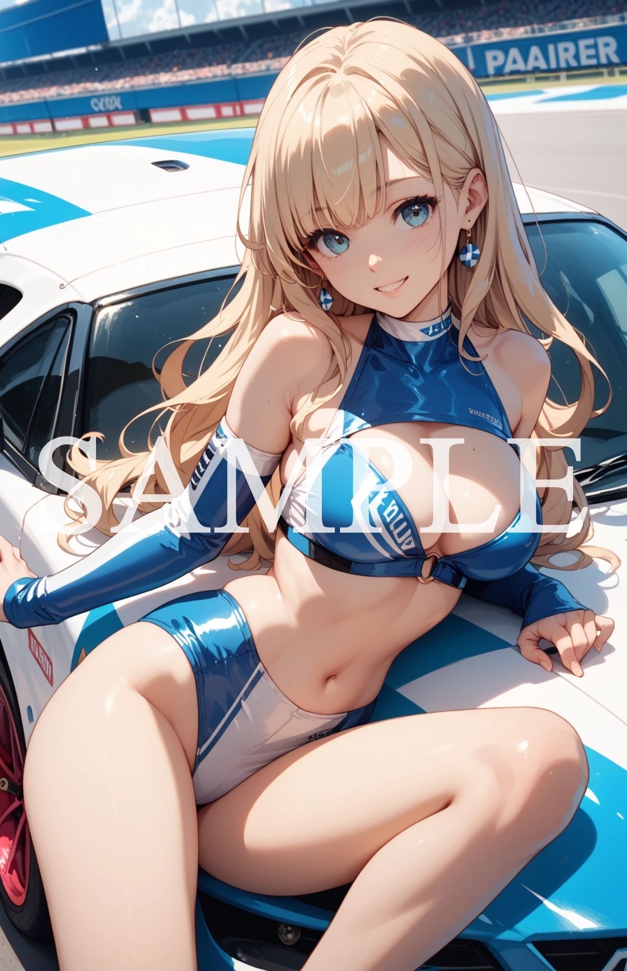 Race Queen AI Girl Collection サンプル4ページ目