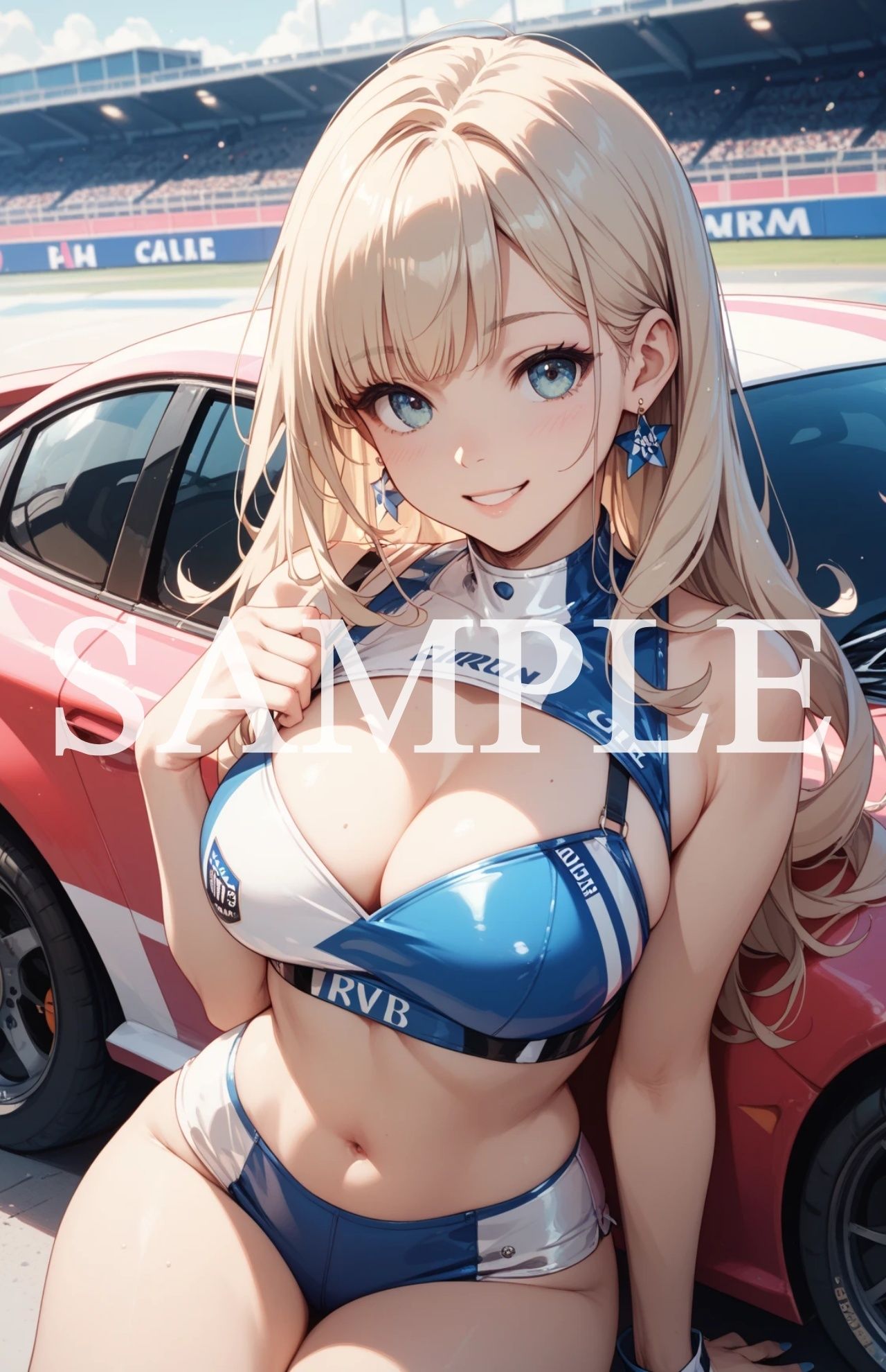 Race Queen AI Girl Collection サンプル9ページ目