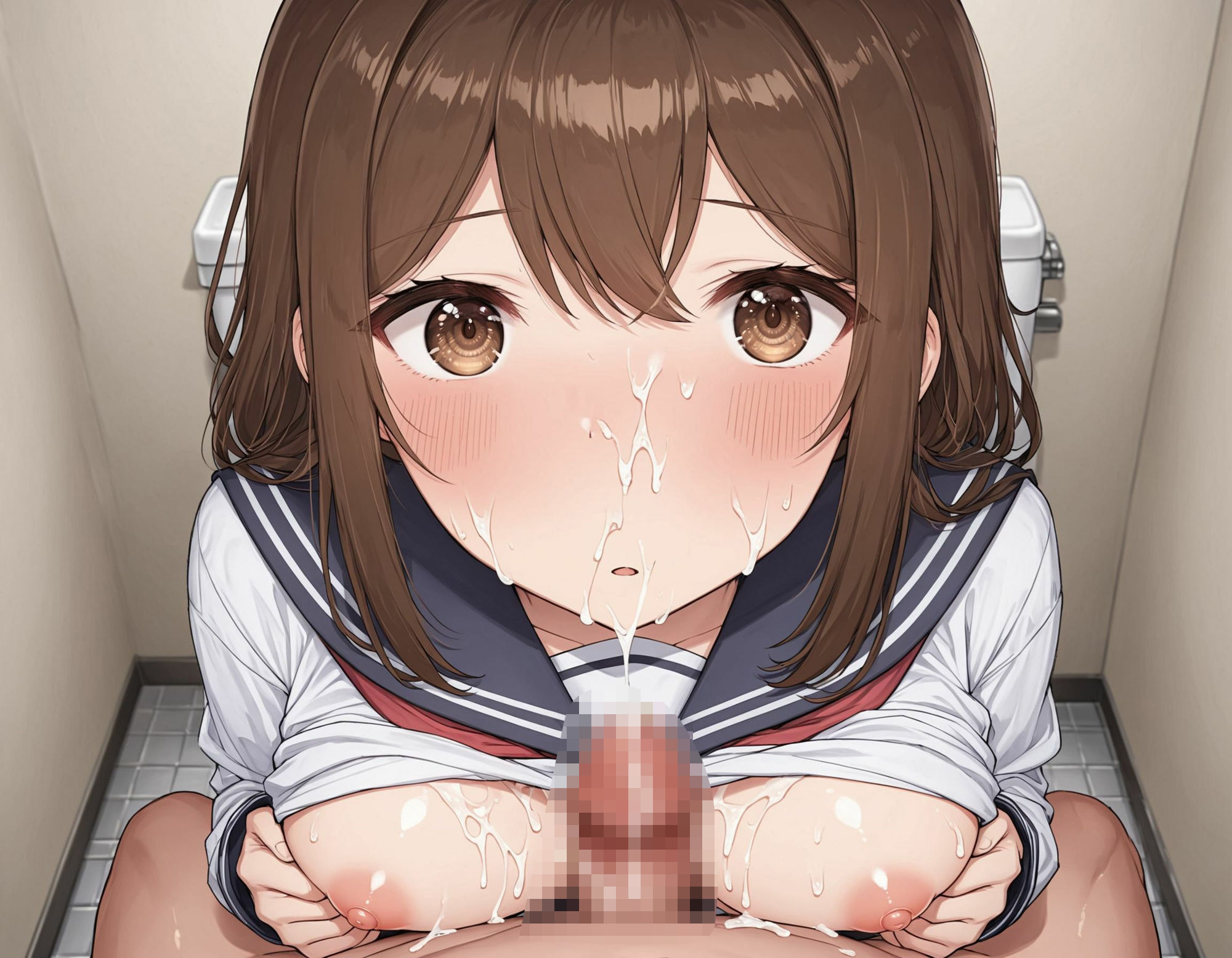 美乳女子校生 サンプル6ページ目
