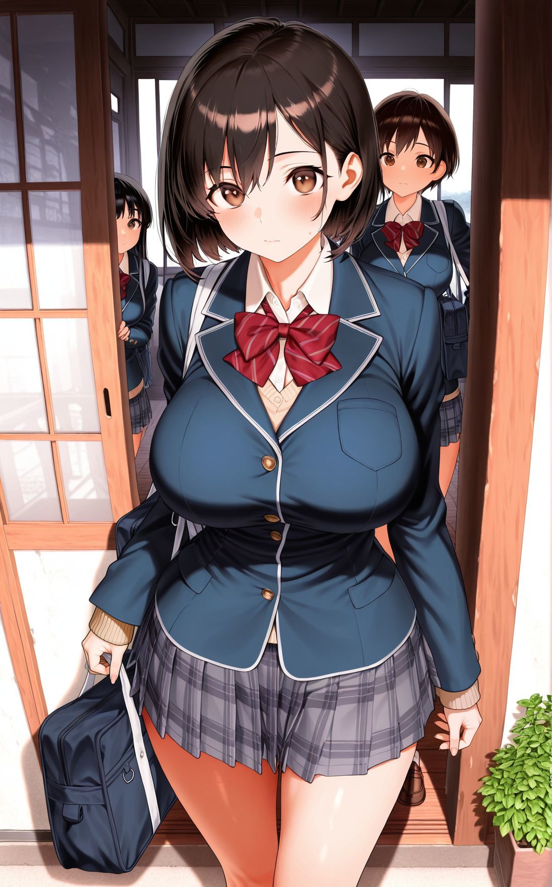 【フルHD以上の高画質】久しぶりの幼馴染  十年ぶりの幼馴染が巨乳になっておそってしまった件 サンプル2ページ目