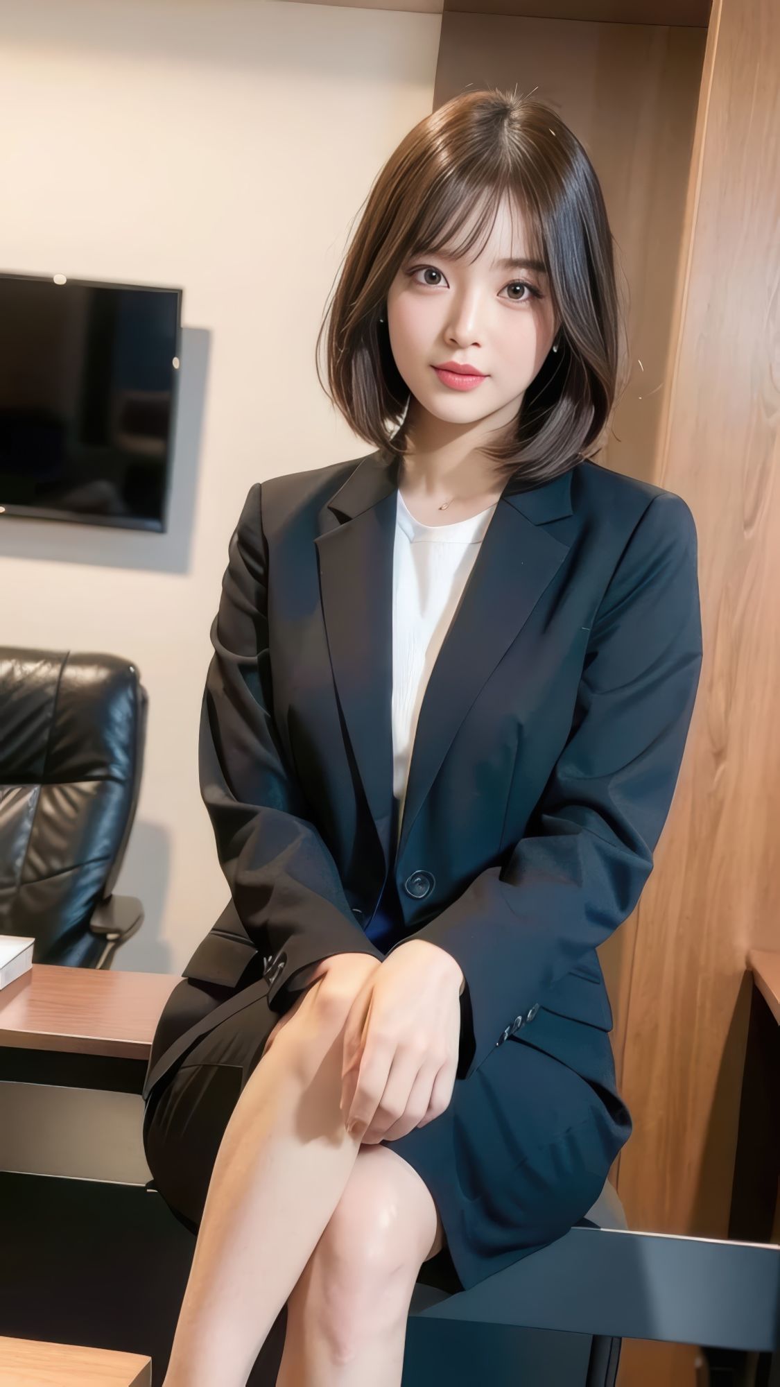 「日本の美人OL図鑑  渋谷編 ──スタイリッシュ×知的美」 サンプル5ページ目