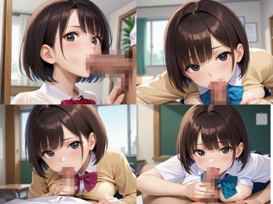 低身長×もちもち肌×巨乳JK「でれでれH」 サンプル4ページ目