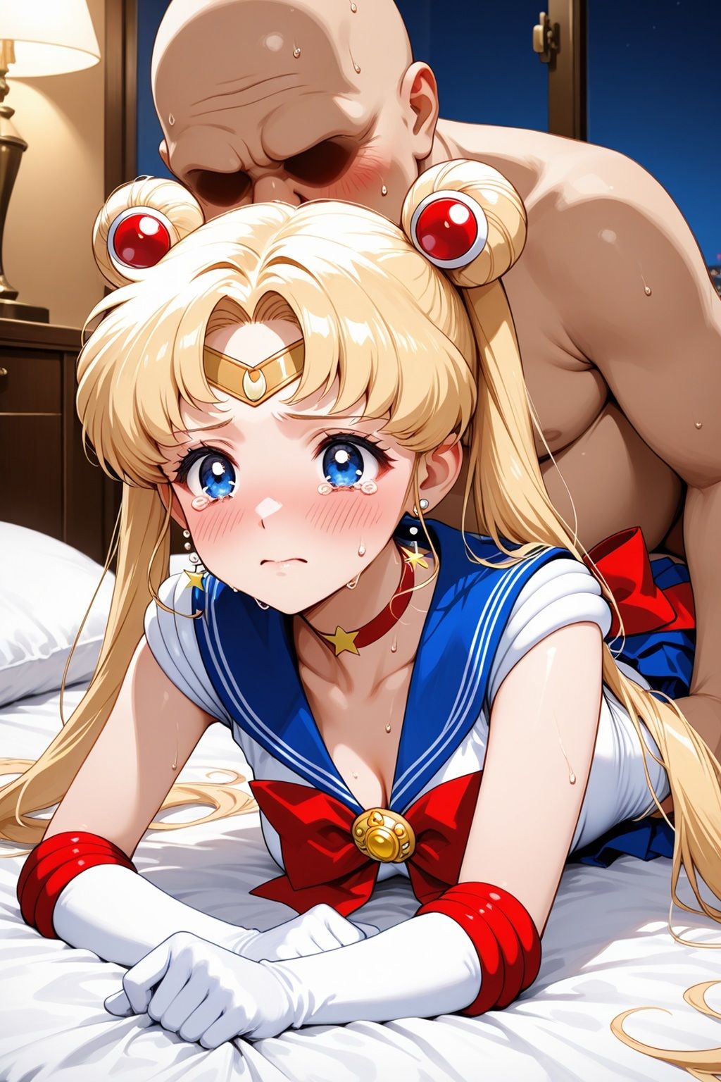 圧迫セックス種付けプレス セー●ームーン サンプル7ページ目