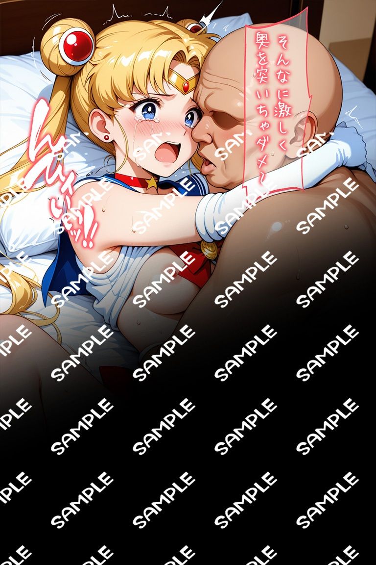圧迫セックス種付けプレス セー●ームーン サンプル9ページ目