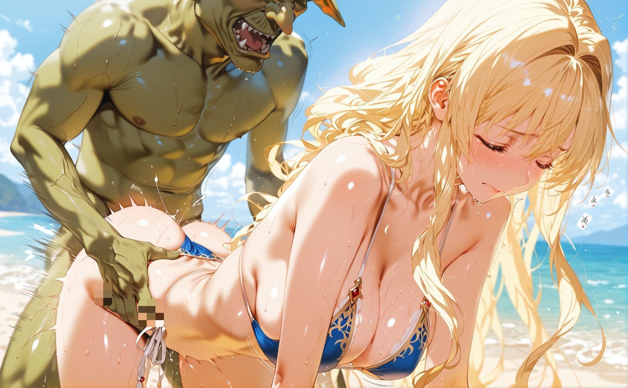 完全調教プログラム_女神官 サンプル10ページ目