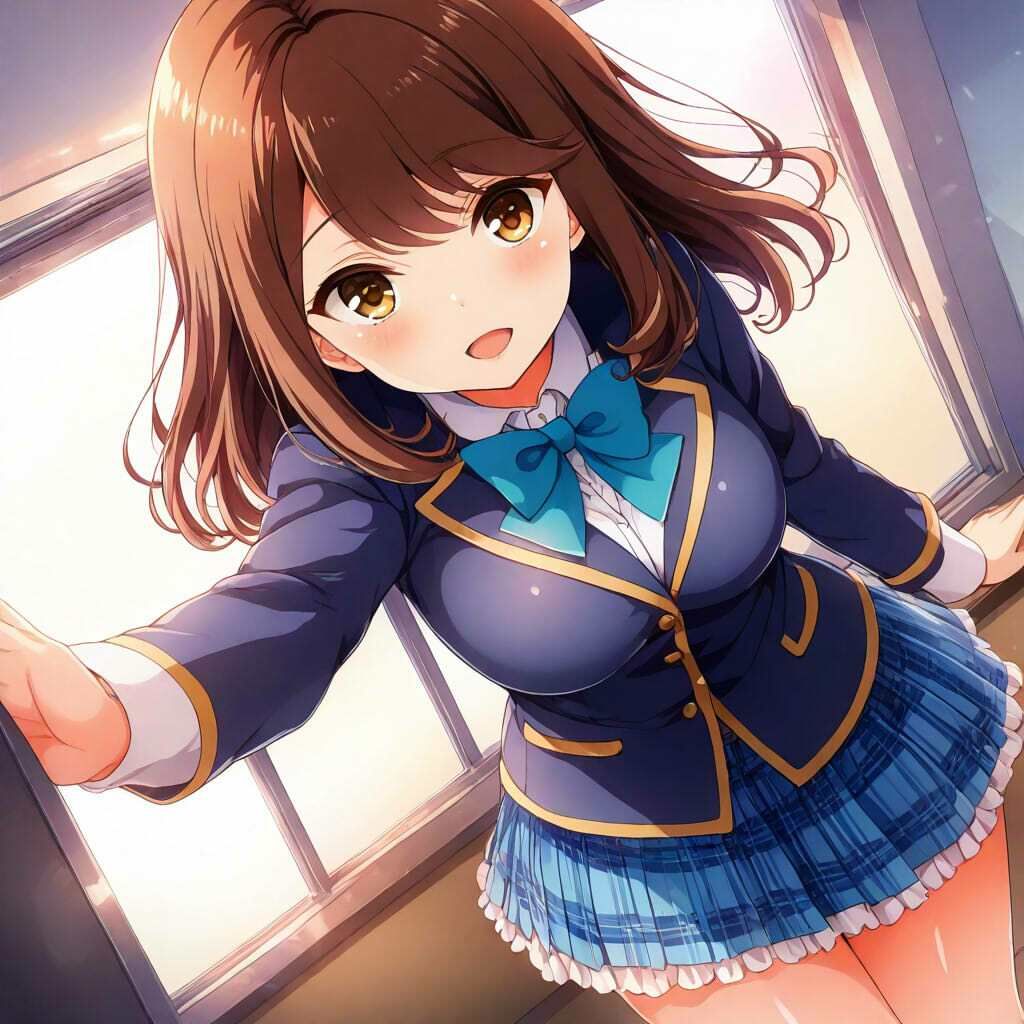 ガルフレ（仮）シチュCG集 1  桃子＋心実＋文緒＋CG集（制服） サンプル1ページ目