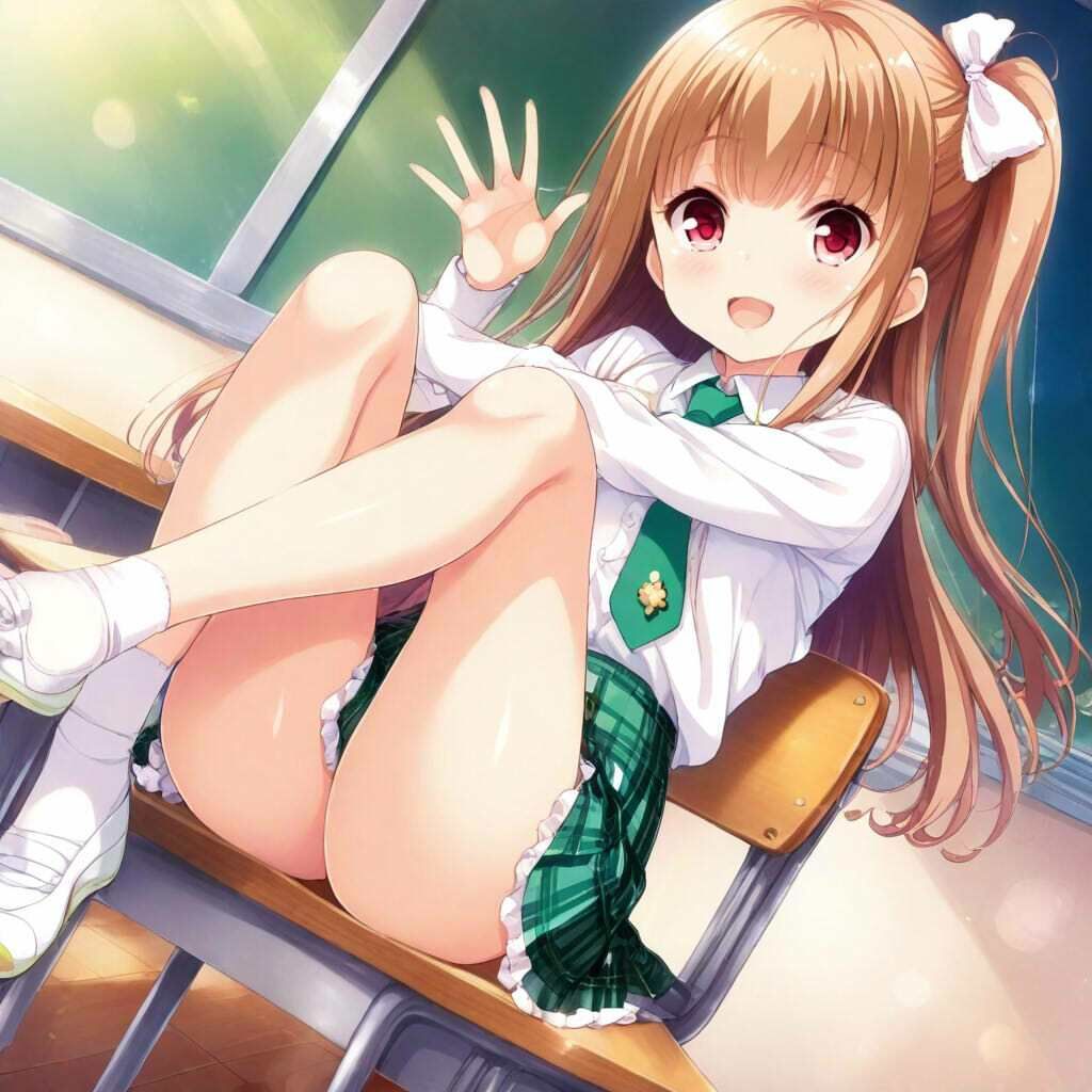 ガルフレ（仮）シチュCG集 1  桃子＋心実＋文緒＋CG集（制服） サンプル5ページ目
