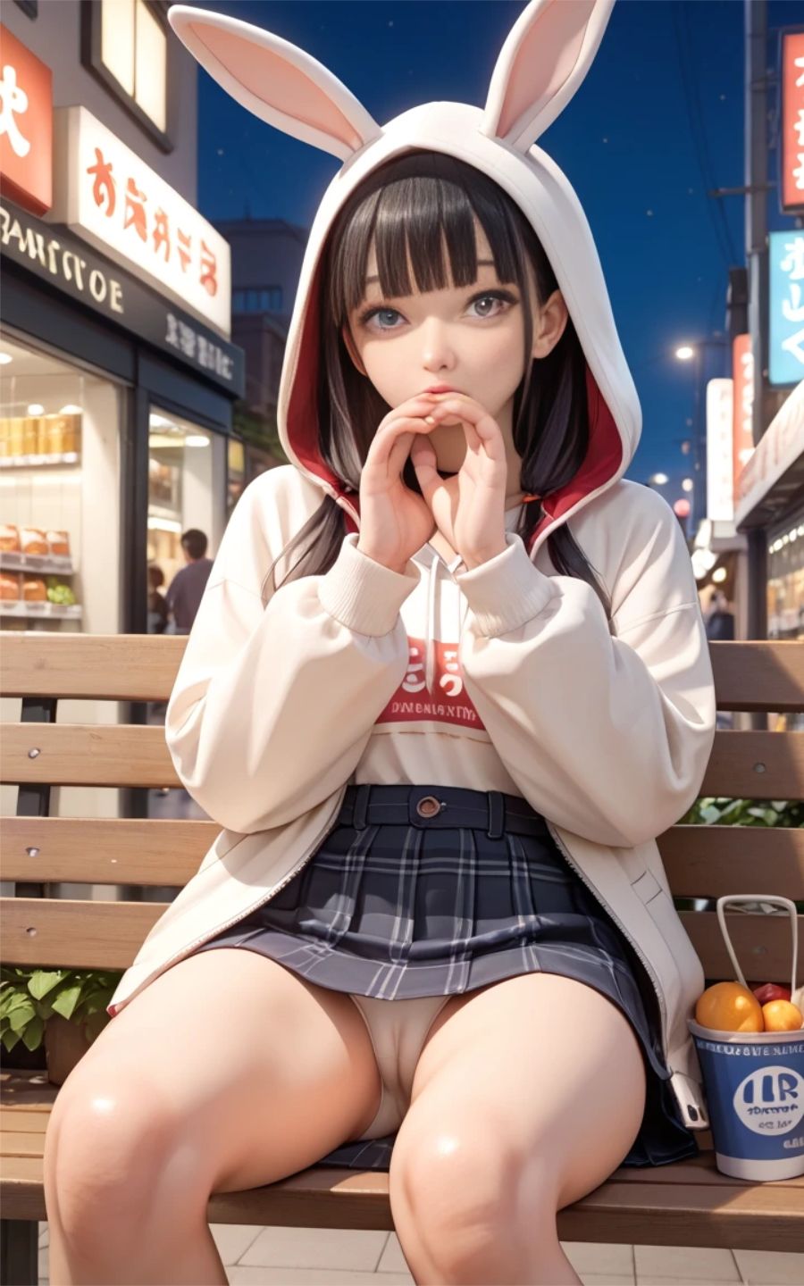 バニーちゃんとアソボ サンプル4ページ目