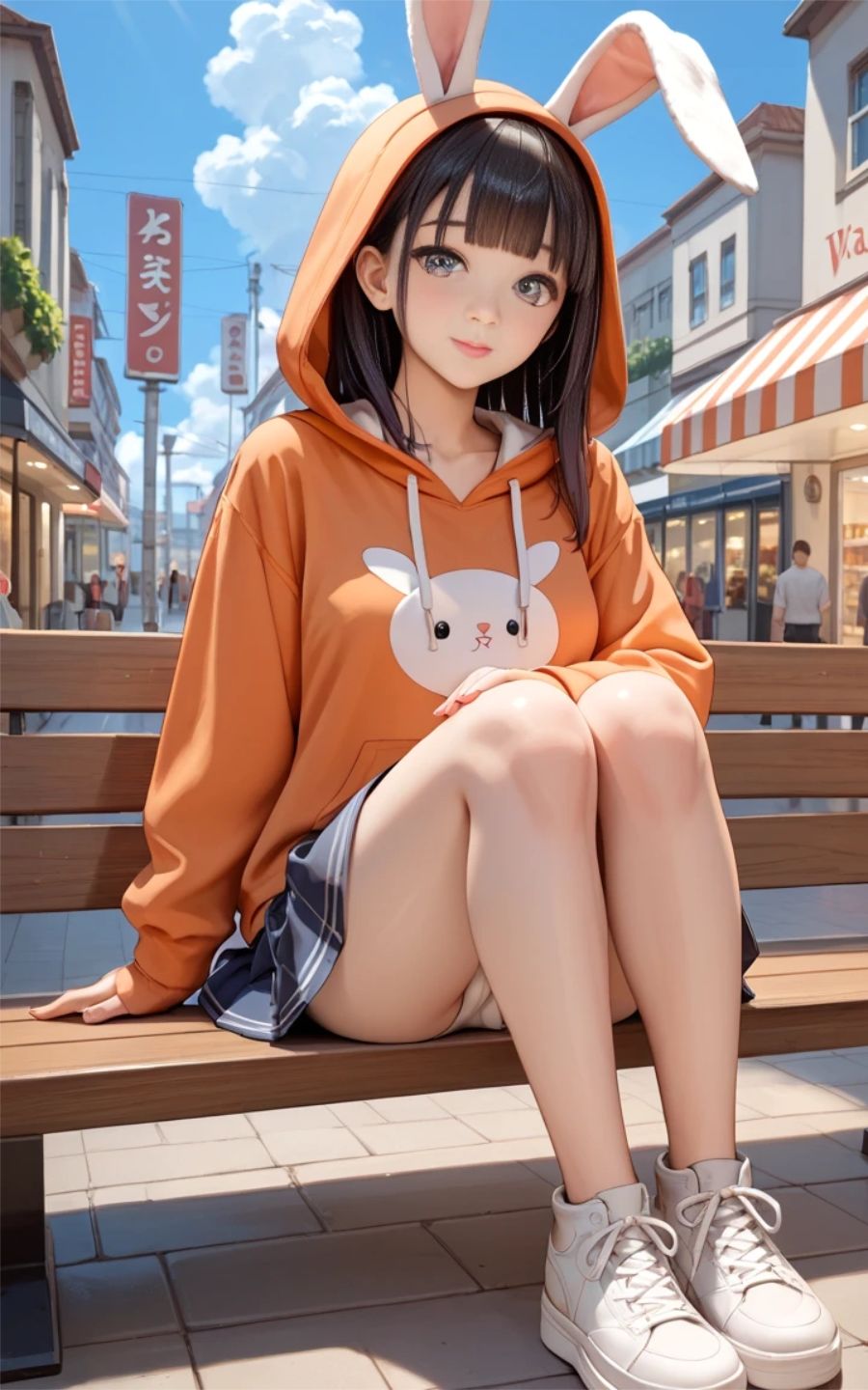 バニーちゃんとアソボ サンプル8ページ目