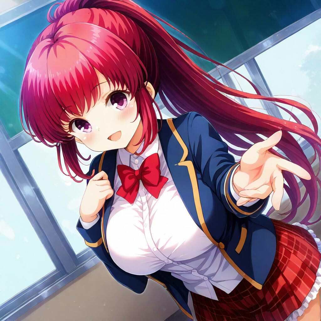 ガルフレ（仮）シチュCG集2  明音＋エミ＋景＋CG集（制服） サンプル8ページ目