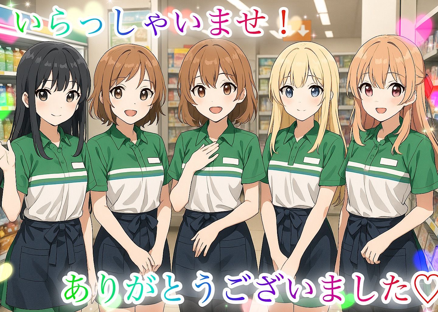 処女限定採用！女子校生アルバイト達はコンビニ店長の性●隷〜調教と洗脳、そして僕専用肉便器へ〜 サンプル9ページ目