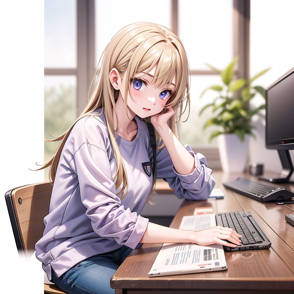 AI美少女50態！＋α5 サンプル4ページ目