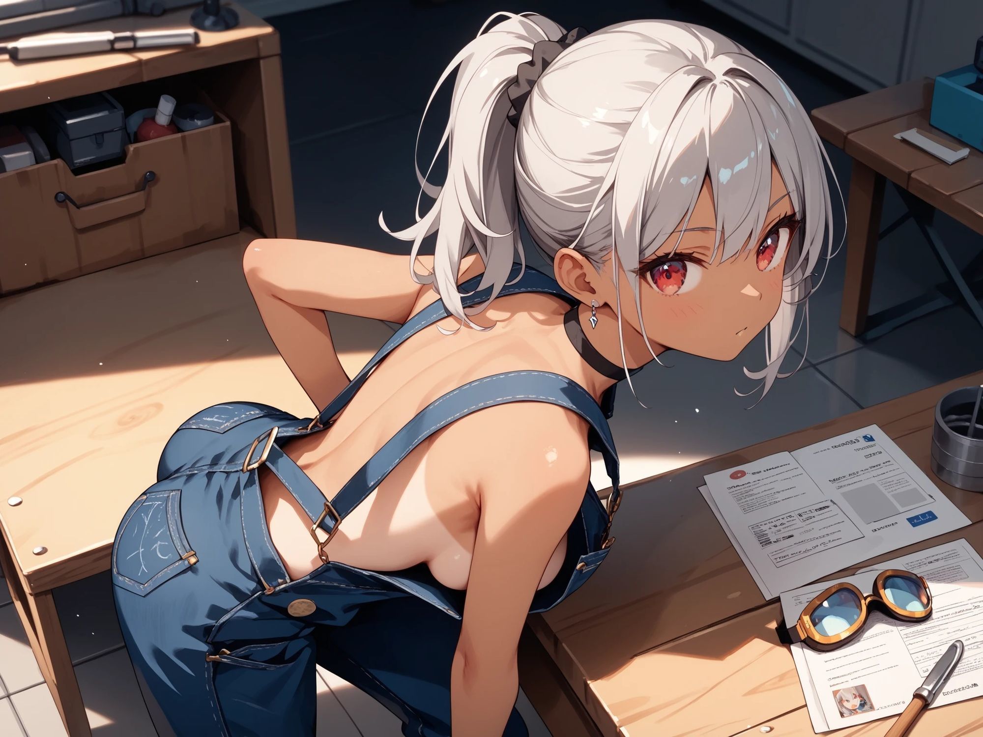 褐色ちゃんとえっちなえちえち サンプル4ページ目