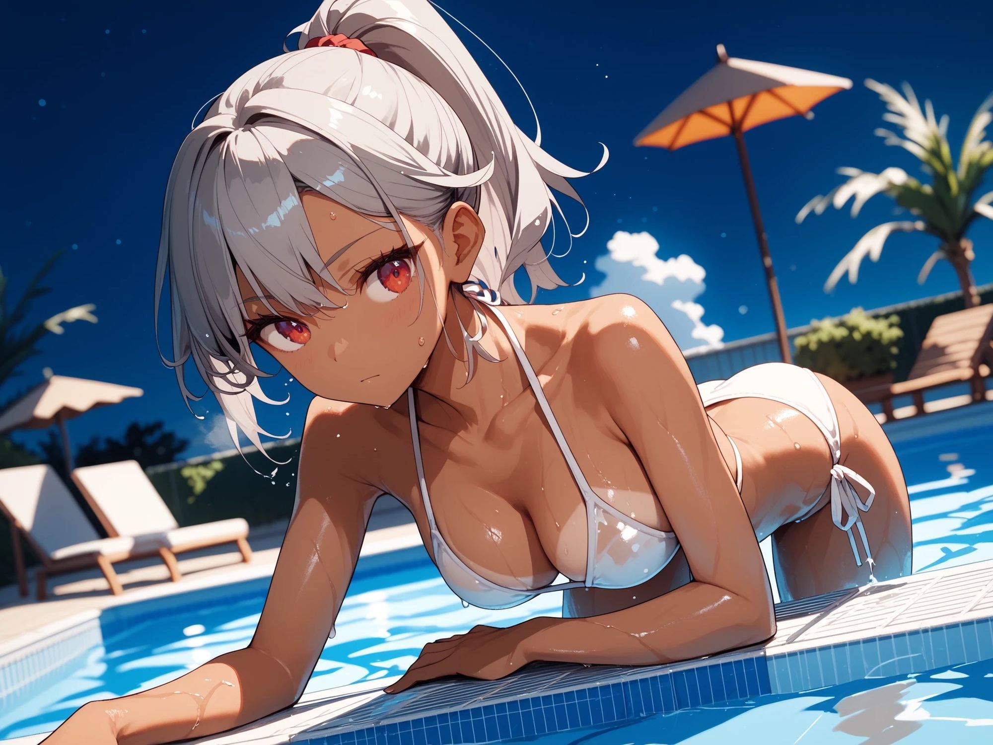 褐色ちゃんとえっちなえちえち サンプル7ページ目
