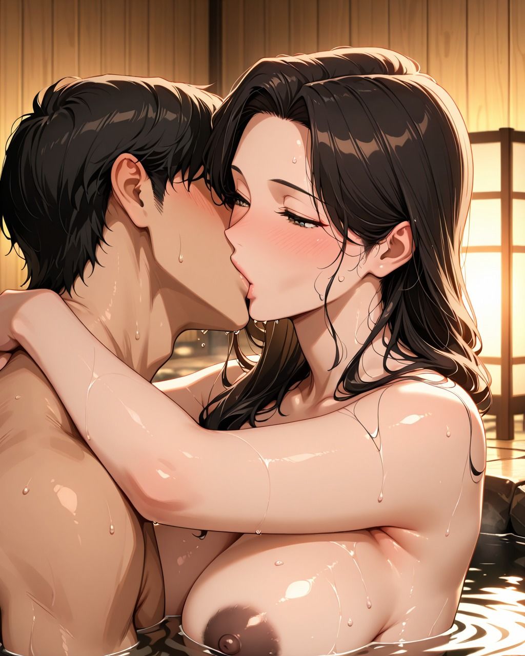 欲求不満な人妻と不倫種付旅行 サンプル3ページ目