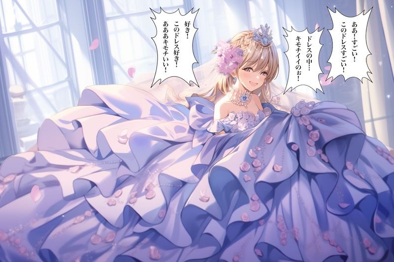 【ドレス美少女42】快楽に咲く純白の花 サンプル3ページ目
