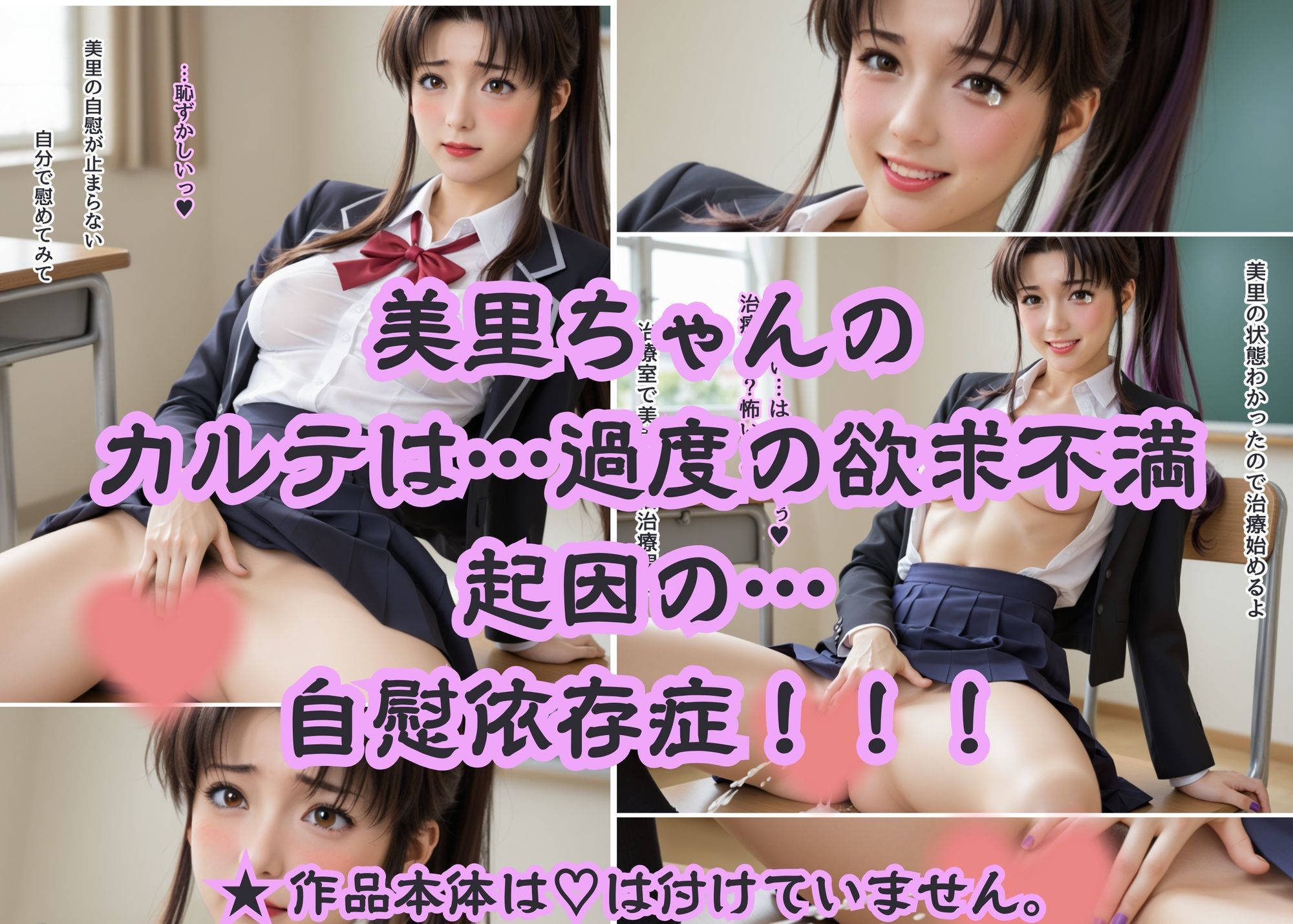 グラビア版 名門女子校の悩める女子校生マル秘治療 大作戦 美里の場合 サンプル2ページ目