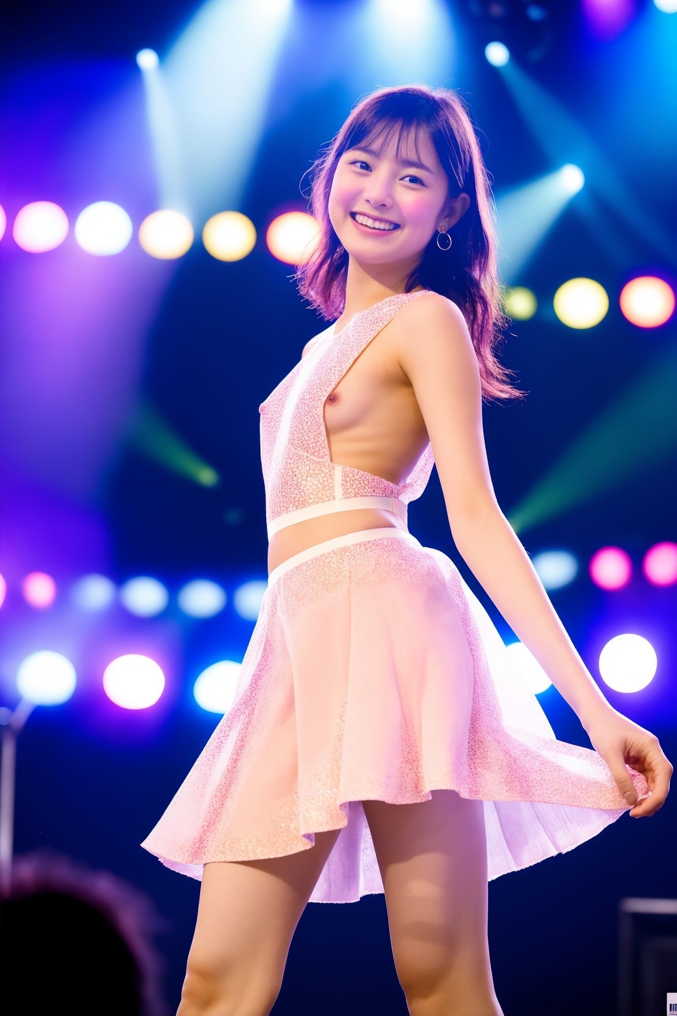 アイドル ステージ  〜透け衣装ポロリ編〜【189 P】 サンプル1ページ目