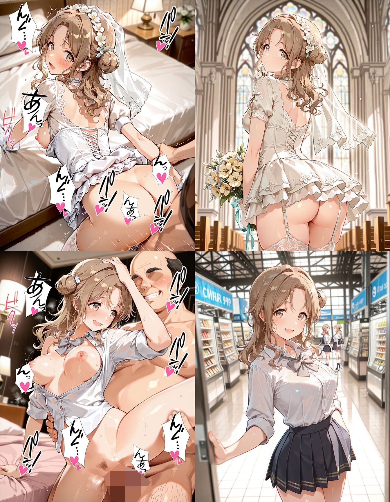 アイドル 即オチ2コマ 95237 サンプル8ページ目