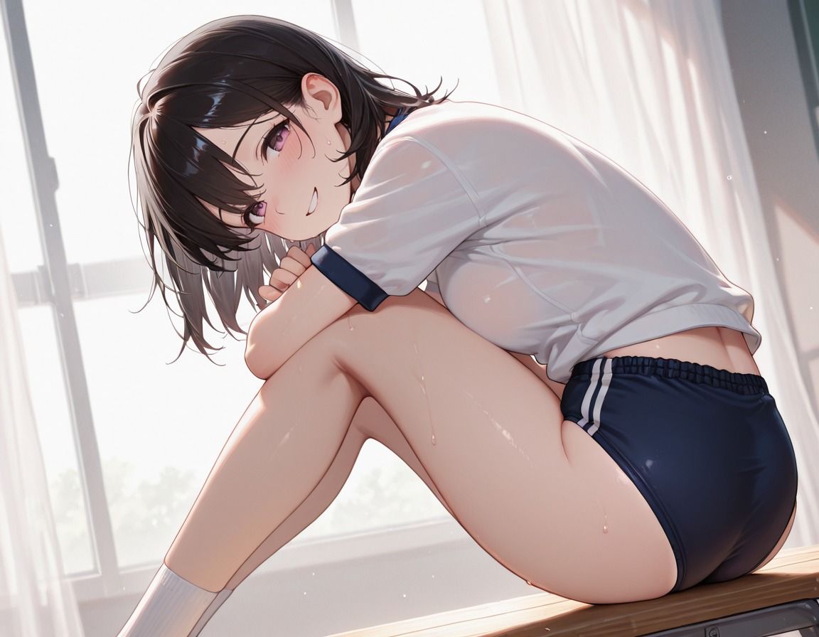性処理部！  ブルマ姿でご奉仕する！ サンプル2ページ目