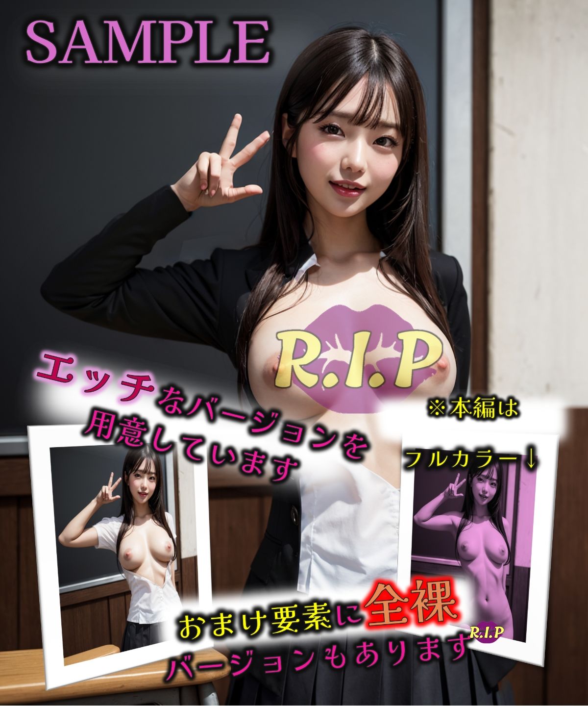 コスプレシリーズ えちえち女子校生風 サンプル6ページ目