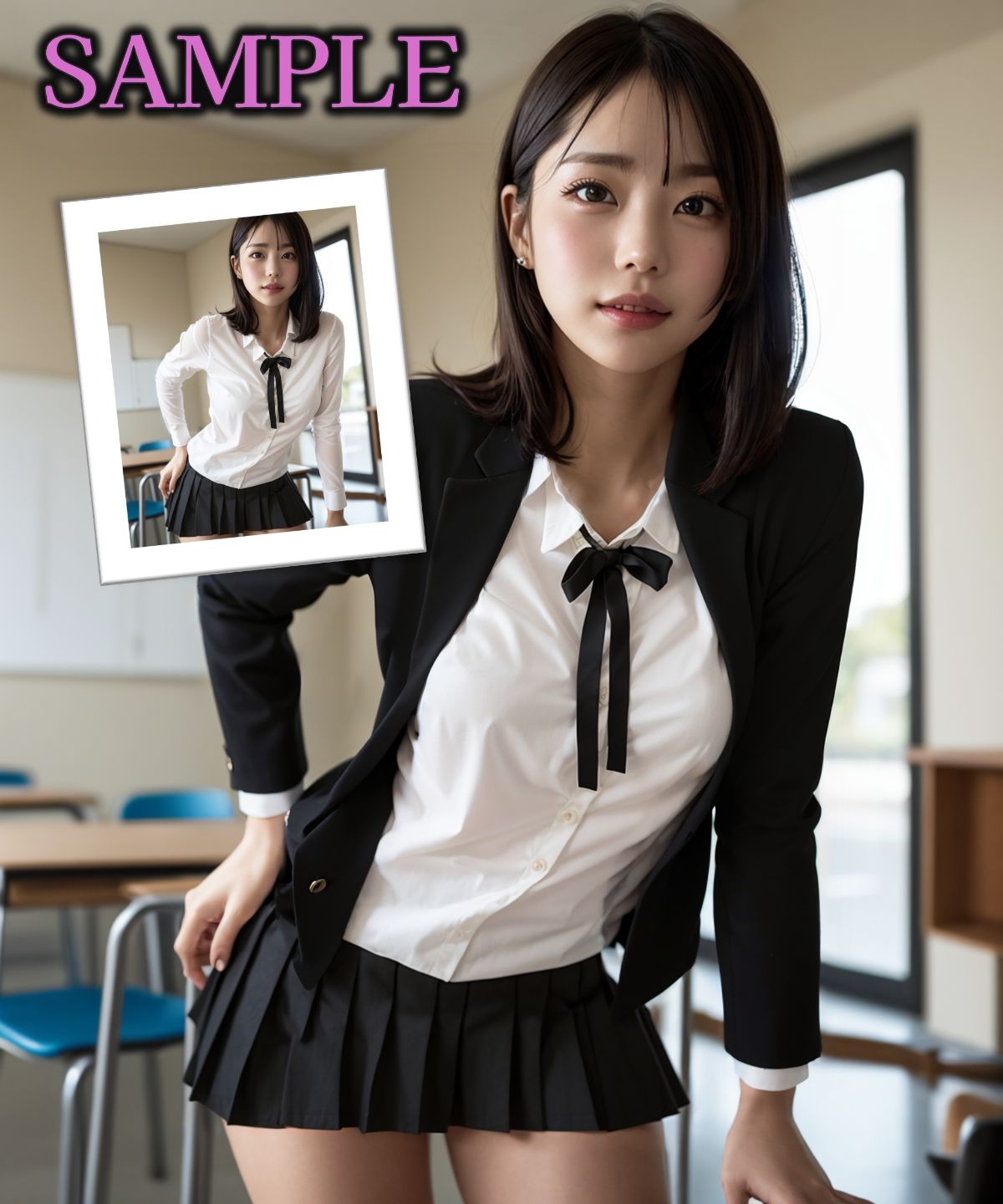 コスプレシリーズ えちえち女子校生風 サンプル9ページ目