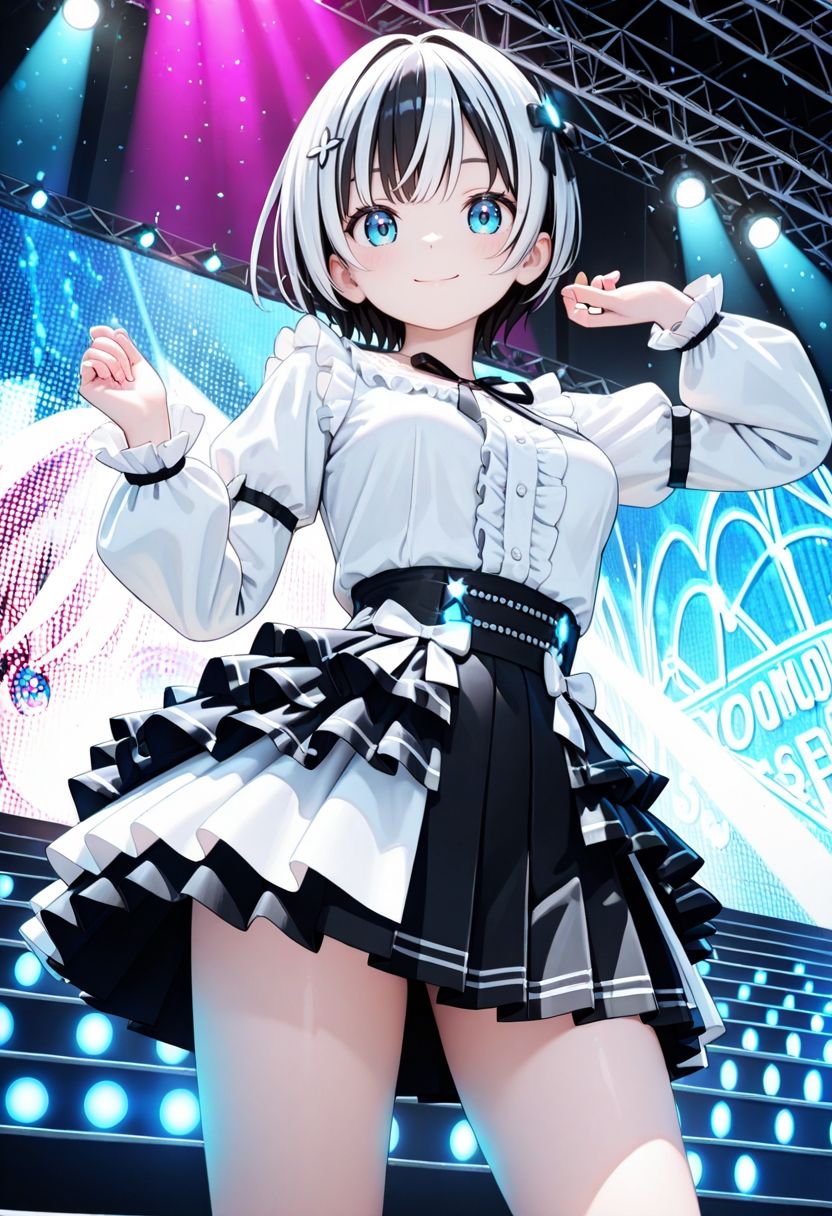 白髪アイドルの裏契約〜生ハメ中出しセックス発情交尾〜 サンプル1ページ目