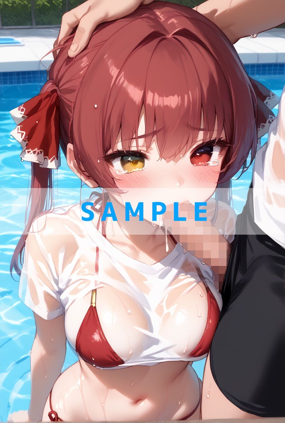 ホ〇メンの濡れT水着がエロすぎた サンプル5ページ目